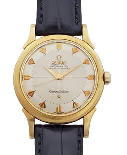 18k Gold Omega Constellation Automatic Vintage Mens Wrist Watch: Described By:Michelle CNX MCH Title:18k Gold Omega Constellation Automatic Vintage Mens Wrist Watch Description: 18k Gold Omega Constellation Automatic Vintage Mens Wrist Watch Case Size:34mm