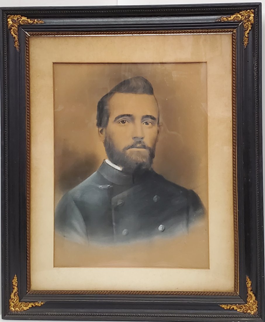Richard Shores Farrow Civil War Named Confederate Scout Hand Colored Photograph (1 of 7)
