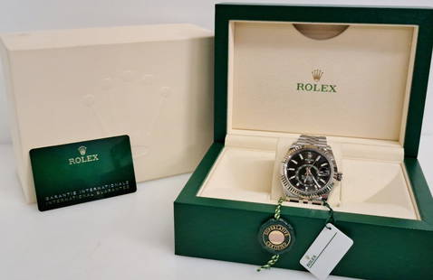 Rolex Sky-Dweller Gold SS 116523 Mens Watch Box Papers Tags: Described By:Michelle NODDDD 50995 Title:Rolex Sky-Dweller Gold SS 116523 Mens Watch Box Papers Tags Description: Rolex Sky-Dweller Gold SS 116523 Mens Watch Box Papers Tags. Serial H2553(JFJ) Case Si