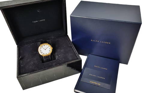 18k Rose Gold Ralph Lauren by Piaget 42mm Huge Unisex Mens Wrist Watch Box Papers: Described By:Michelle NOCDD 51193 Title:18k Rose Gold Ralph Lauren by Piaget 42mm Huge Unisex Mens Wrist Watch Box Papers Description: 18k Rose Gold Ralph Lauren Slim Classique by Piaget 42mm Huge Uni