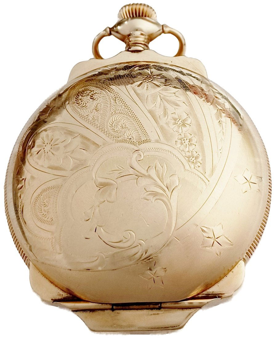 Running 18s Box Case Special Railway 21J Hampden Hunter Pocket Watch (1 of 7)