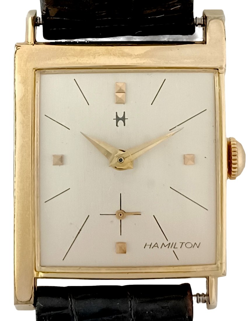 Lot 11108: Hamilton Blade 1963 Asymmetrical Jackknife Case Arbib Design Original Atomic Box