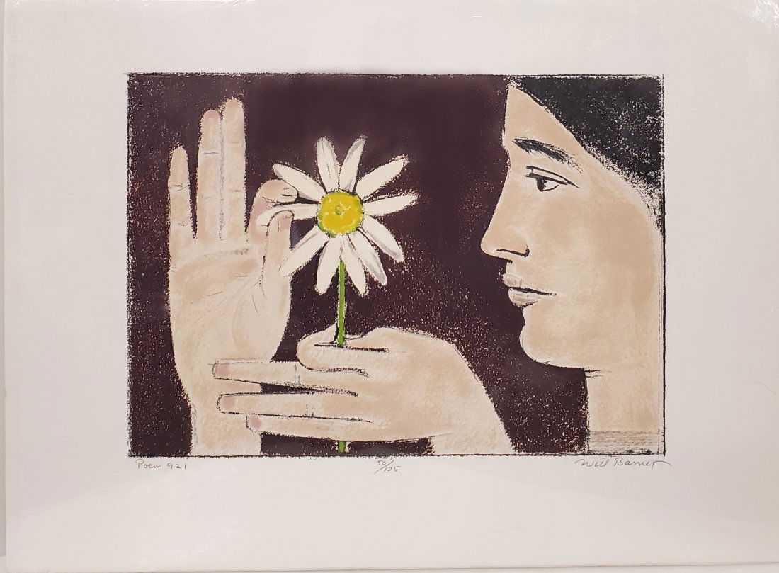 Will Barnet Poem 921 Lithograph Signed ed125 (1 of 6)