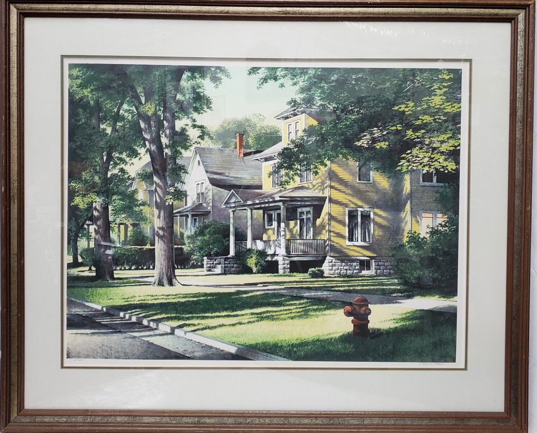 Robert Addison Pencil Signed Limited Edition Serigraph COA: Described By:Michelle CNX 1491 7701 Title:Robert Addison Pencil Signed Limited Edition Serigraph COA Description: Robert Addison Pencil Signed Limited Edition Serigraph with Certificate of Authenticit