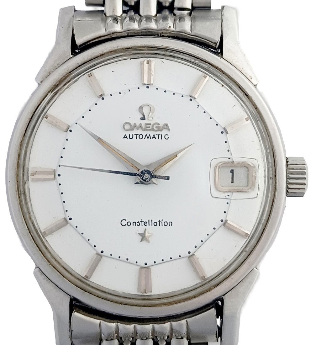 Omega Constellation Pie Pan Dial Automatic Date 168.005 Early Adjustable Omega Bracelet (1 of 7)