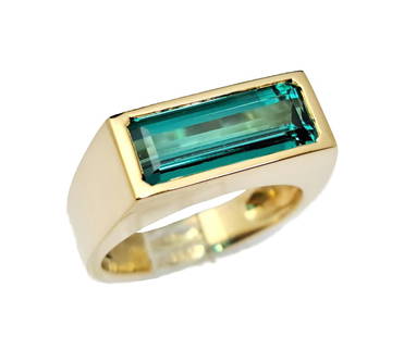 Stunning Blue Green Indicolite Tiffany Paloma Picasso Tourmaline Ring 18k Gold 1980: Described by:Ayanna HFA DT52496 NRODD Title:Stunning Blue Green Indicolite Tiffany Paloma Picasso Tourmaline Ring 18k Gold 1980 Description: Stunning Blue Green Indicolite Tiffany Paloma Picasso Tourm