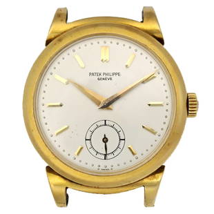 Scarce Vintage 1491 Patek Philippe Curly Lug 18k Gold Wrist Watch: Described By:Ayanna HFA NOMDD Title:Scarce Vintage 1491 Patek Philippe Curly Lug 18k Gold Wrist Watch Description:Scarce Vintage 1491 Patek Philippe Curly Lug 18k Gold Wrist Watch. Watch is running wi
