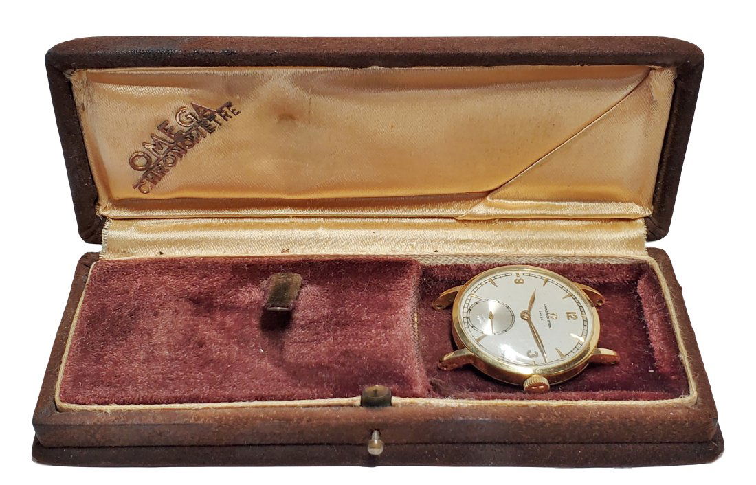 Scarce 18k Gold Omega Chronometer 30 T2 RG High Grade Movement with Box (1 of 8)