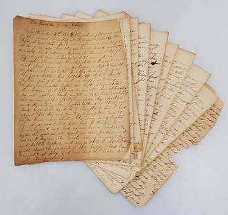 1863 Journal from Alexandria VA to Oswego NY to Detroit MI: Described By:Michelle CNX 1538 7882 Title: 1863 Journal from Alexandria VA to Oswego NY to Detroit MI Description:Journal written in 1863 describing a journey from Alexandria, Virginia to a final