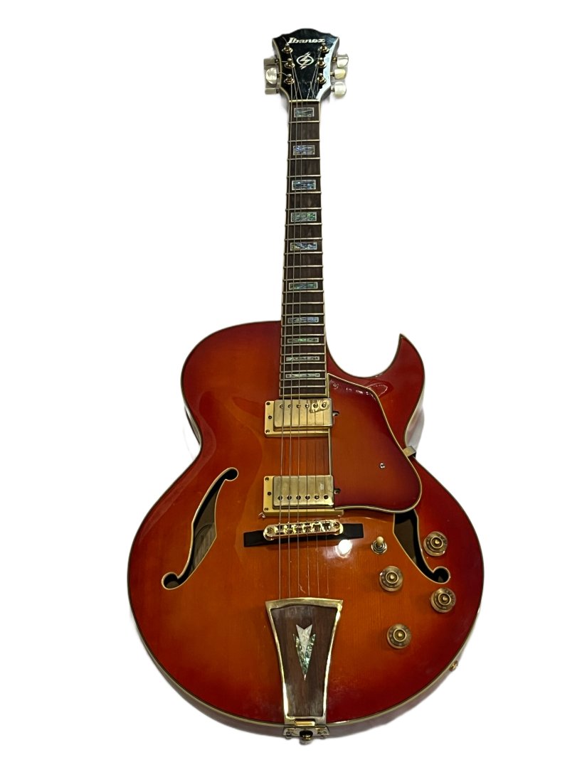 Ibanez AK95-DHS-12-01 Maple Hollow Body Electric Guitar with Case (1 of 8)