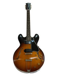 Gibson ES-330 Sunburst Hollowbody Electric Guitar with Original Case: Described By: Sam CNX 1527