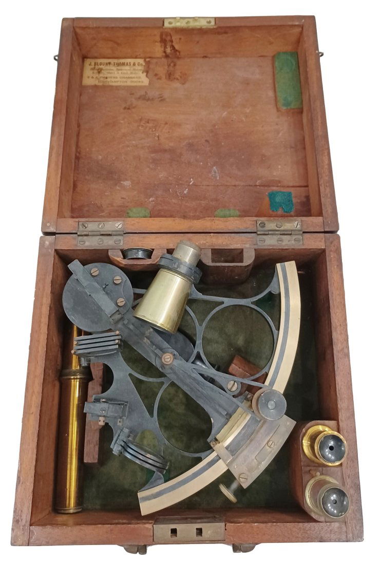 Rare HMS Vesper Captain Wheeldon Circa 1830 Finely Made Sextant (1 of 6)