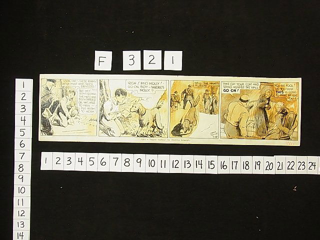 Schmidt, Charles (Charlie) Radio Patrol, comic stri: Title: Schmidt, Charles (Charlie) Radio Patrol, comic strip, Exhibited Description: Schmidt, Charles (Charlie) Radio Patrol, comic strip, Exhibited Provenance: The present lot comes from The Charles