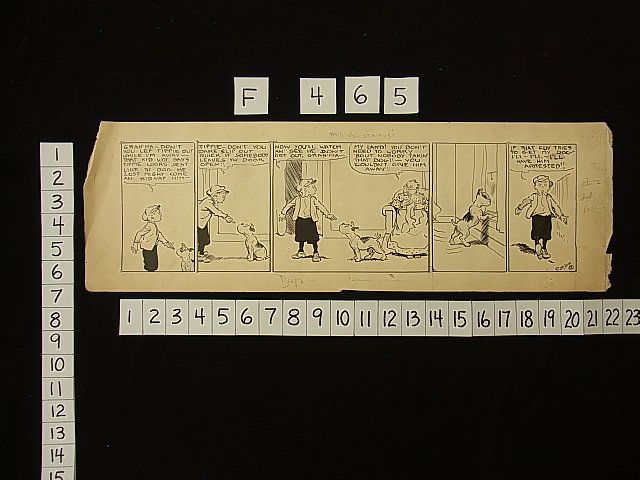 Edwina Dumm Cap Stubbs and Tippie comic strip, This: Title: Edwina Dumm Cap Stubbs and Tippie comic strip, This is Serious epidode, the nation’s first full-time female editorial cartoonist Description: Edwina Dumm Cap Stubbs and Tippie comic strip,