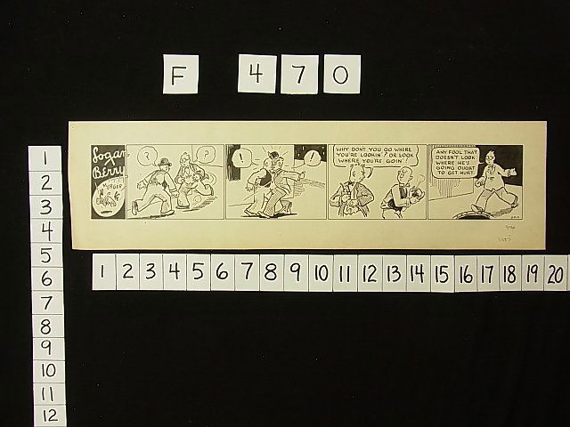 Griz Logan Berry comic strip Merger: Title: Griz Logan Berry comic strip Merger Description: Griz Logan Berry comic strip Merger Provenance: The present lot comes from The Charles L. Howard Collection of Early Comic Art & Original Pol