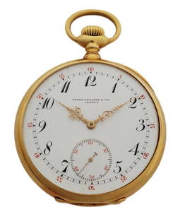 Amazing Patek Philippe 18k Gold Ultra Large 52mm High Grade Pocket Watch Red Chapter Numbers: Described By:Michelle NOEDD 53949 Title:Amazing Patek Philippe 18k Gold Ultra Large 52mm High Grade Pocket Watch Red Chapter Numbers Description: Amazing Patek Philippe 18k Gold Ultra Large 52mm High