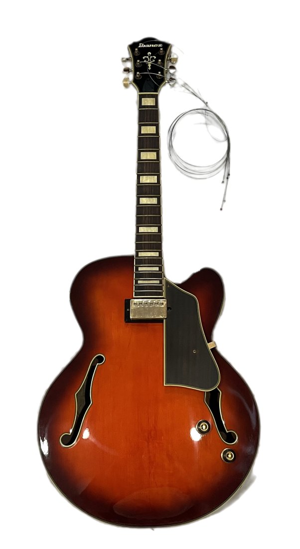 Ibanez Artcore AFJ81-SRD Electric Hollow Body Guitar Disassembled Project Never Used (1 of 17)