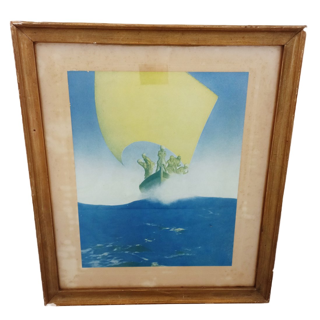 Prince Codadad, His Brothers, and The Princess of Deryabar by Maxfield Parrish Unsigned Print (1 of 5)