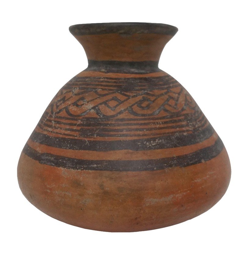 Pre-Columbian Decorated Clay Earthenware Vessel (1 of 5)