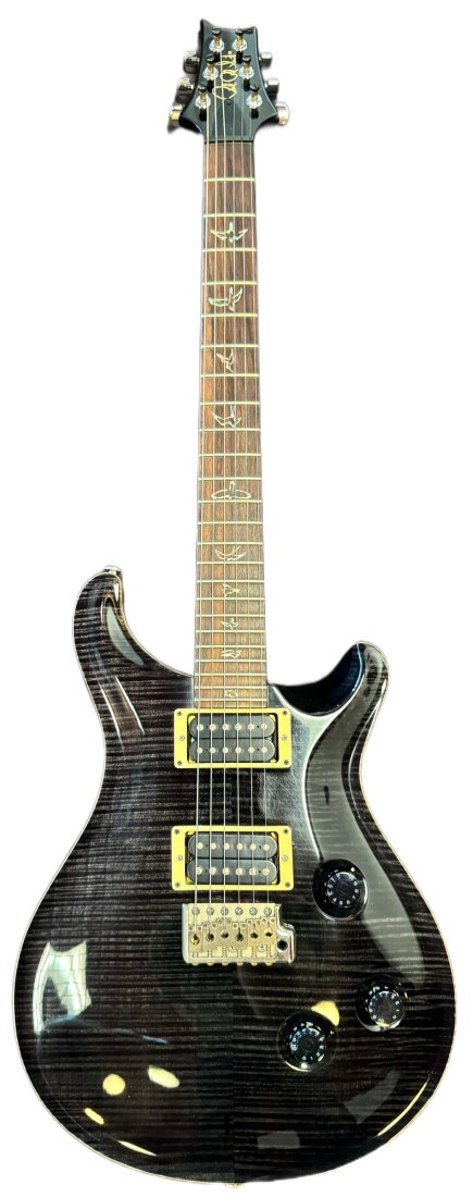 PRS Paul Reed Smith Custom 24 Gray Black 10 Top Electric Guitar with Hard Case 2009 Near Mint (1 of 20)
