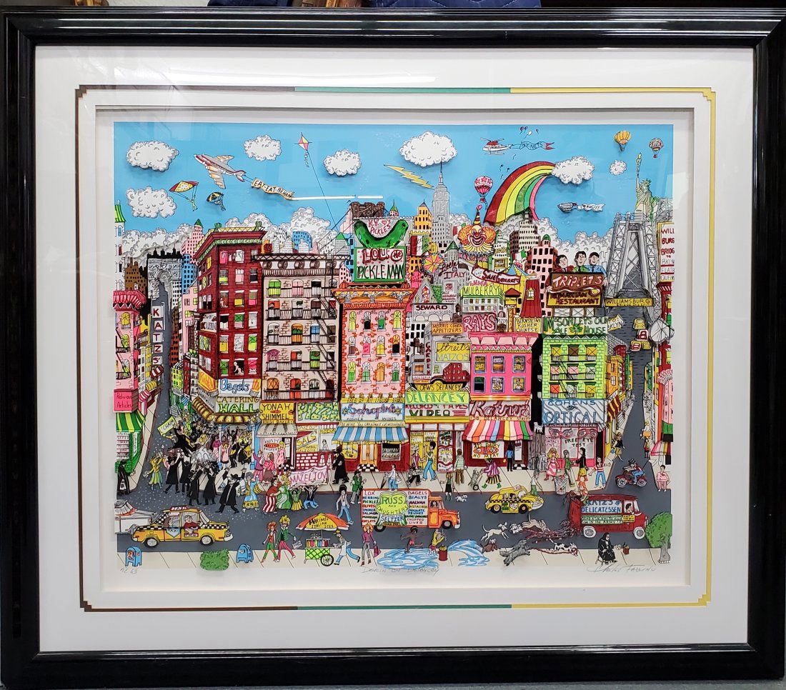 John Suchy 3d Serigraph New York City John Suchy 3d Serigraph New York City