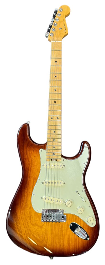 Fender American Elite Stratocaster Sienna Sunburst Electric Guitar Made in USA with Hard Case (1 of 20)