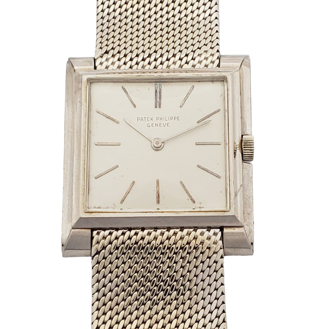 Patek Philippe 18k White Gold 2562 Art Deco 18J  Wrist Watch 18k Patek Bracelet (1 of 11)