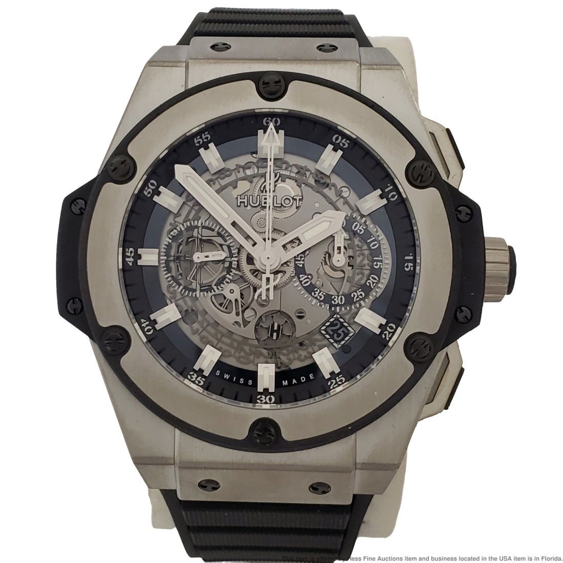 Hublot King Power Unico Chronograph Titanium Automatic Mens Huge Wrist Watch (1 of 6)