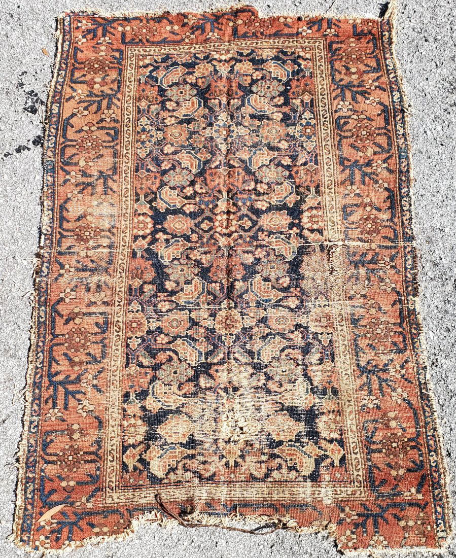 Antique Persian Rug 5 X 3.5 ft (1 of 4)