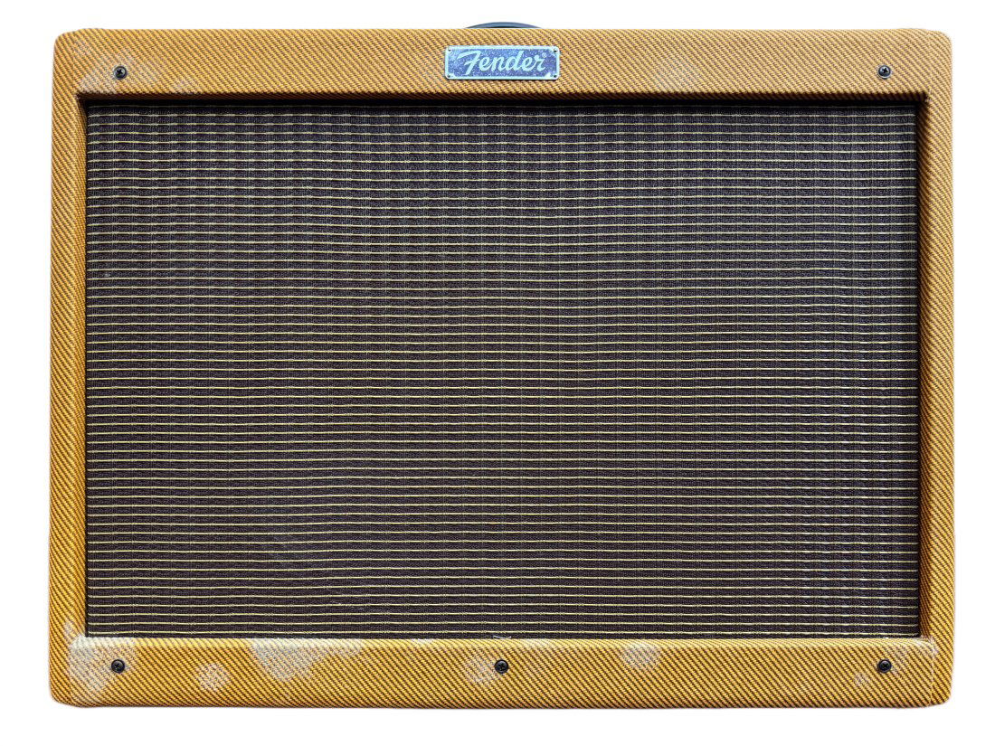 Fender Blues Deluxe 40W 12” Genuine Tweed Amp with Cover (1 of 12)