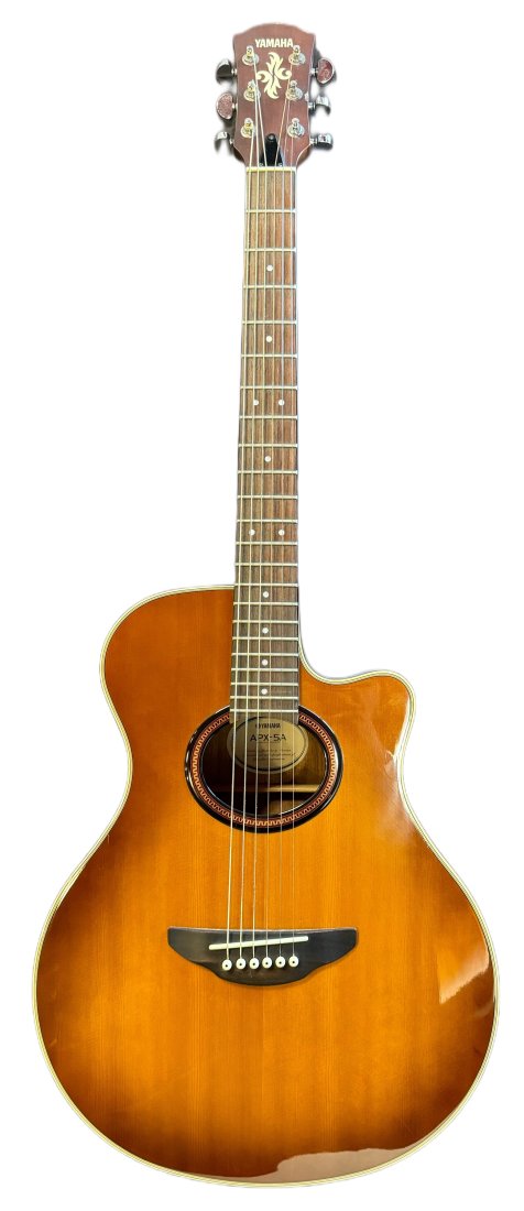 Yamaha APX-5A Single Cutaway Acoustic Electric Guitar with Backpack Travel Case (1 of 20)