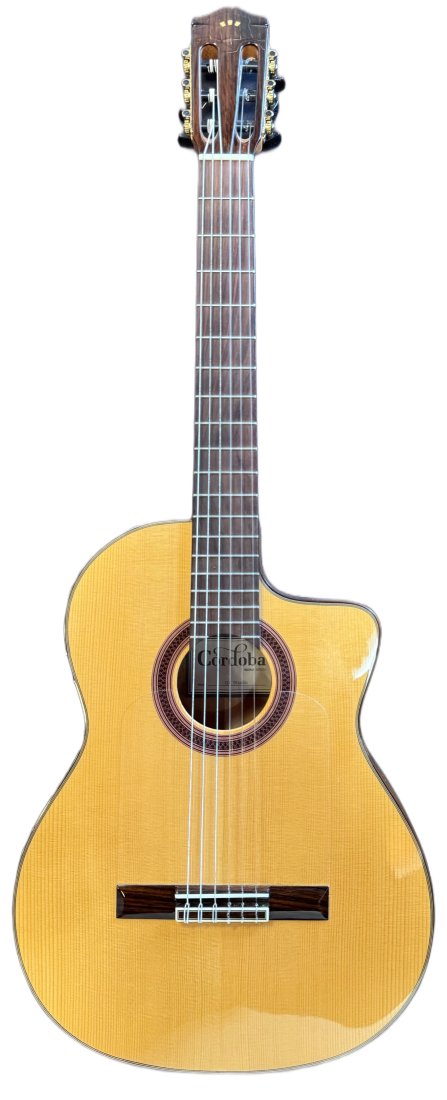 Cordoba Iberia GK Studio Acoustic Electric Single Cutaway Flamenco Guitar with Backpack Case (1 of 20)