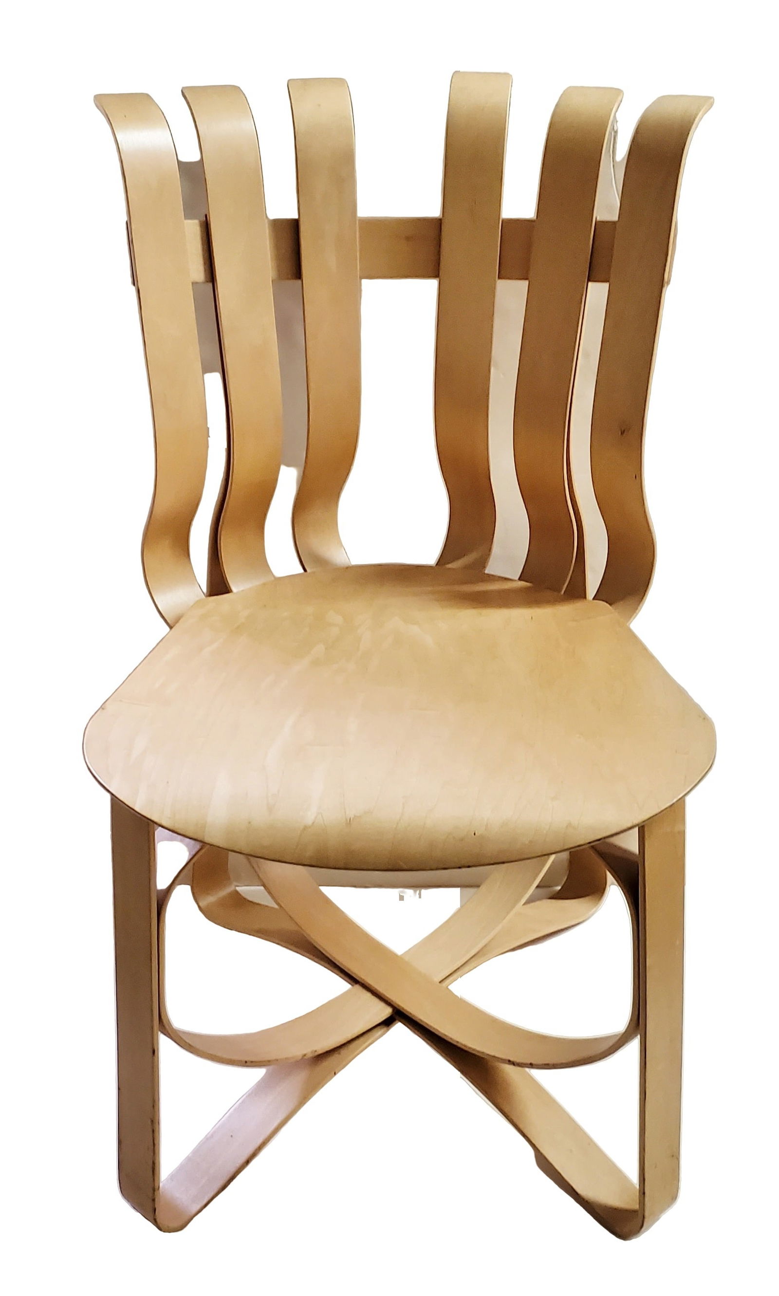 Frank Gehry Knoll Hat Trick Bentwood Chair (1 of 8)
