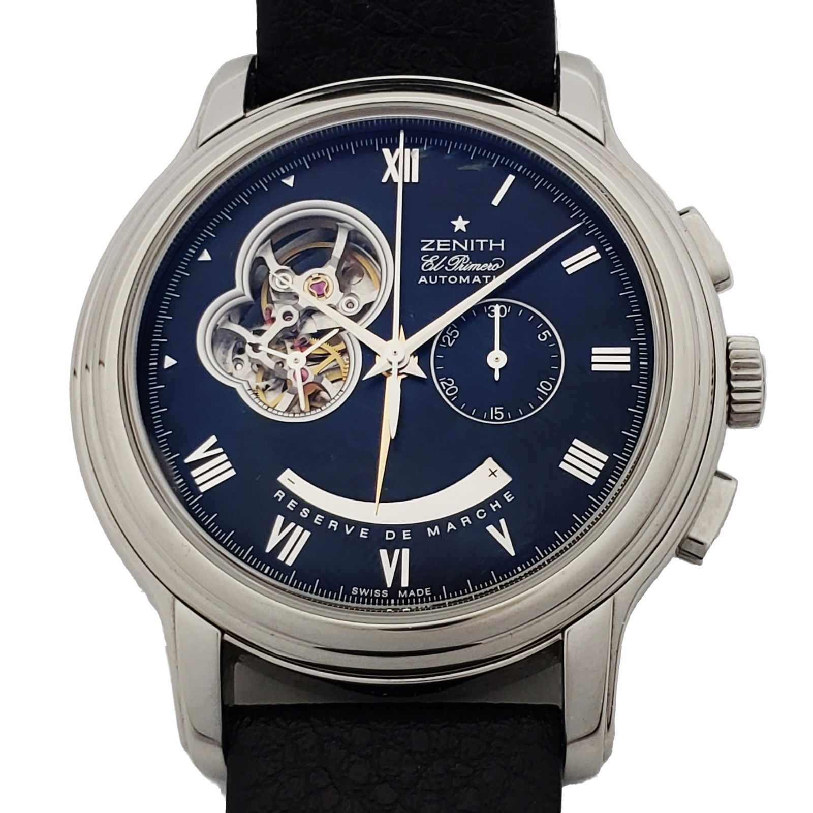 Zenith Chronomaster El Primero Power Reserve Chronograph Open Escapement Watch Box (1 of 7)