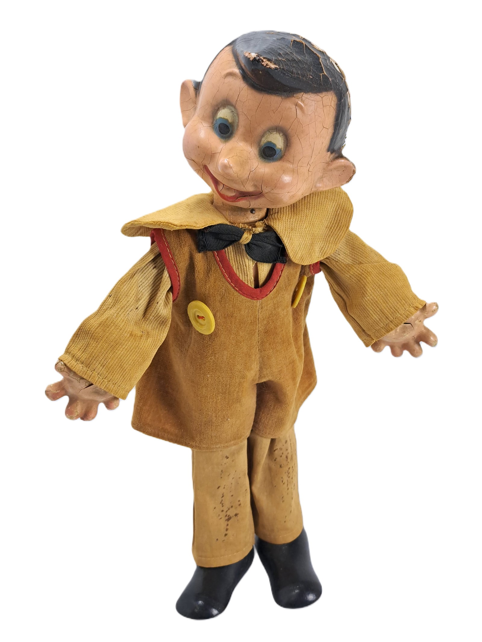 Ideal Pinocchio Walt Disney Character Doll 1940s Estate Find 12 inch To Fix: Described by:Ayanna HFA VX.1 NFD Title:Ideal Pinocchio Walt Disney Character Doll 1940s Estate Find 12 inch To Fix Description: Ideal Pinocchio Walt Disney Character Doll 1940s Estate Find 12 inch To 