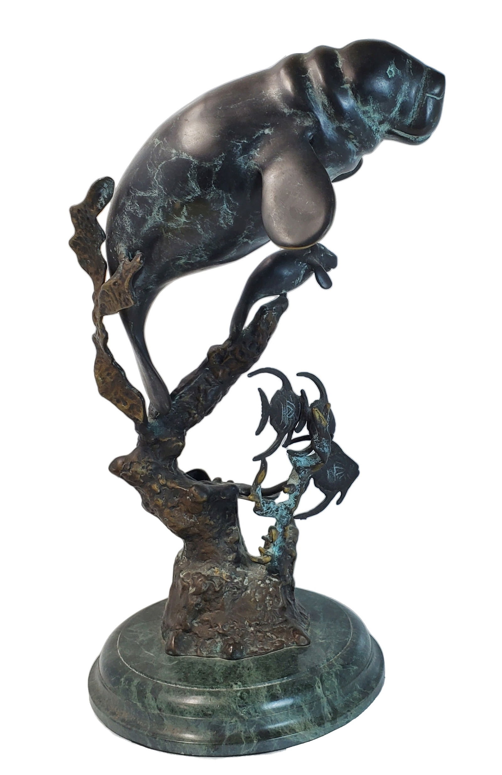 Manatee Fish Sea Life San Pacific International Garden Sculpture (1 of 7)