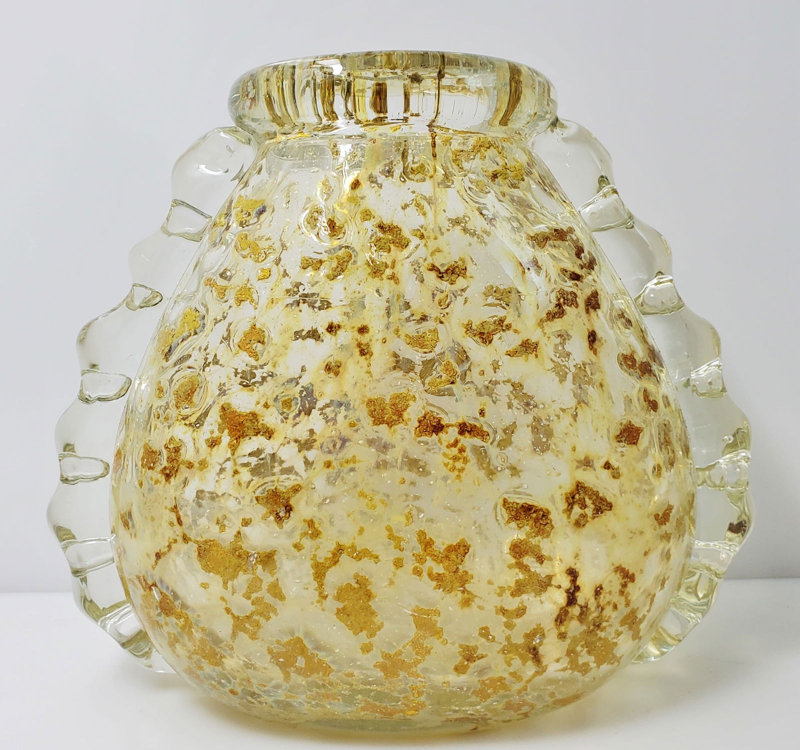 Rare Ercole Barovier Autunno Gemmato Art Glass Vase (1 of 8)