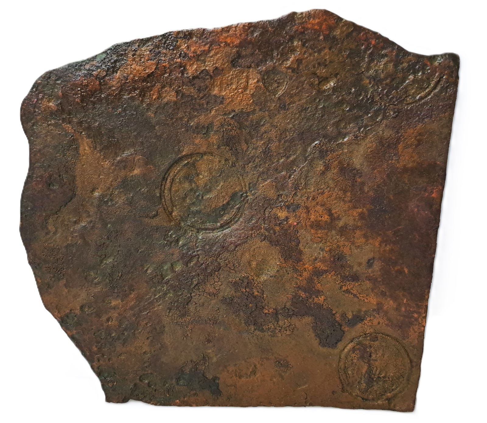 4 Daler Swedish Money Massive 18th Century 1700s Shipwreck Antique