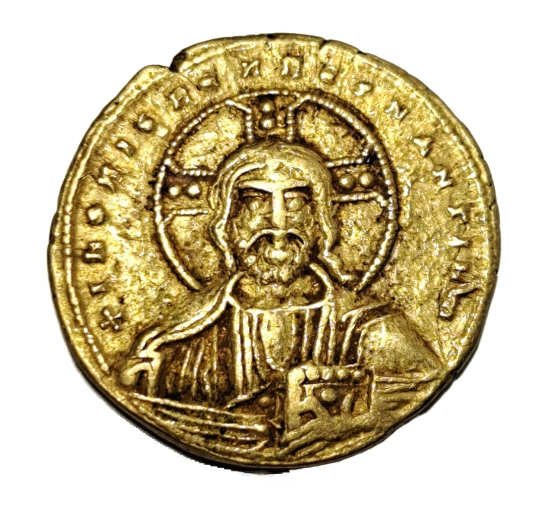 Basil II & Constantine VIII Ancient Byzantine Roman Empire 21K+ Gold Coin Piece Circa 1000 AD (1 of 7)