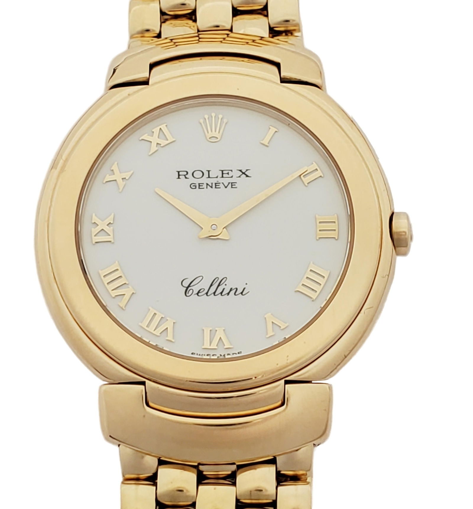 Rolex Cellini 18k Gold 6622 Mens Working Vintage Wrist Watch   Hess Fine Art (1 of 8)