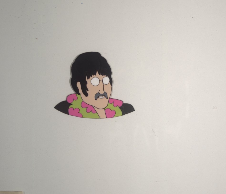 The Yellow Submarine: John Lennon Subafilms 1968So: The Yellow Submarine: John Lennon Subafilms 1968Sold on Behalf of the University of South Florida Libraries Museum Charles Mahan Collection of Original Animation Cels Description: The Yellow Submarine