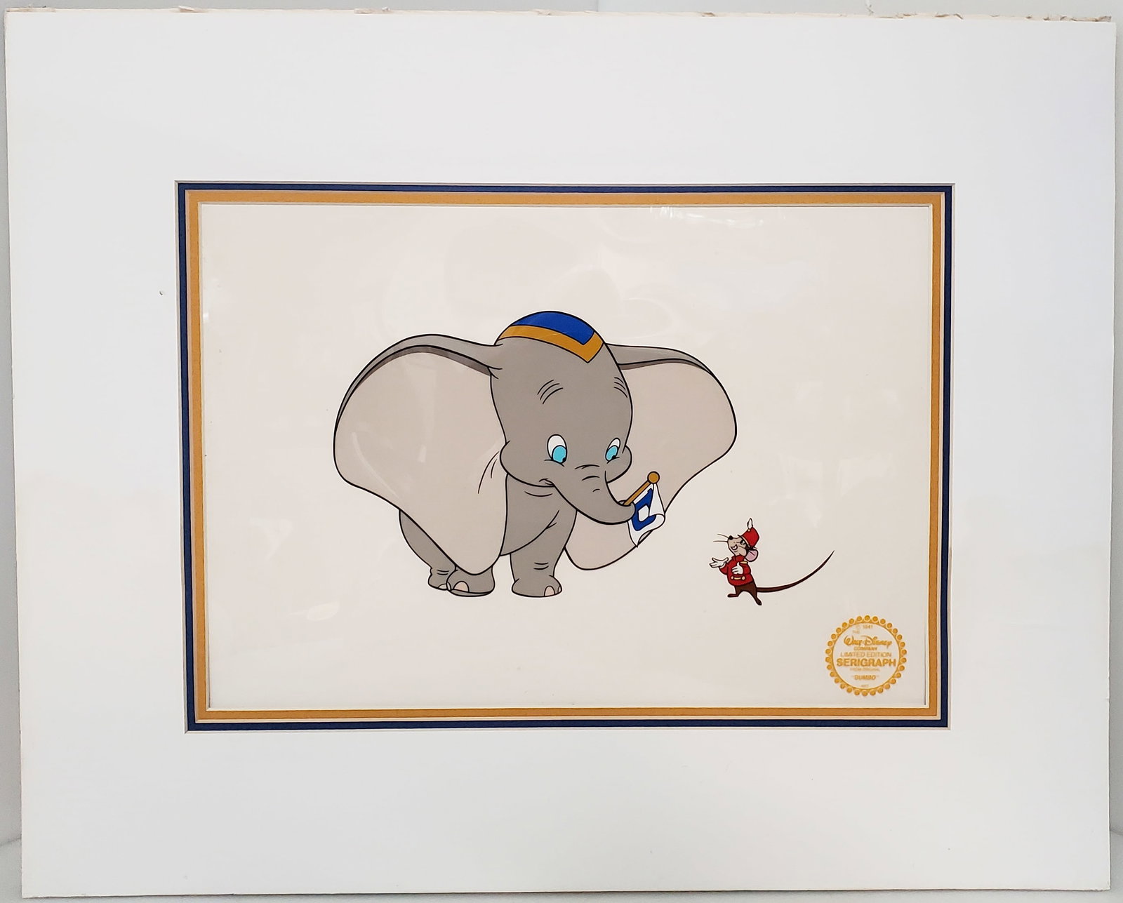 Walt Disney Serigraph Animation Cel Dumbo Limited Edition (1 of 6)