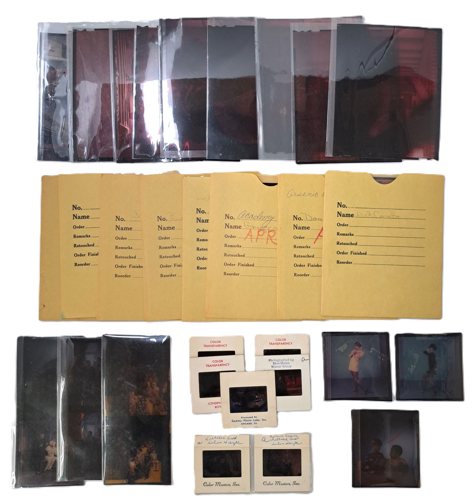 Lot Of 30+ Original TV Hollywood Vintage Colored Photo Publicity Transparencies Carol Burnett (1 of 8)