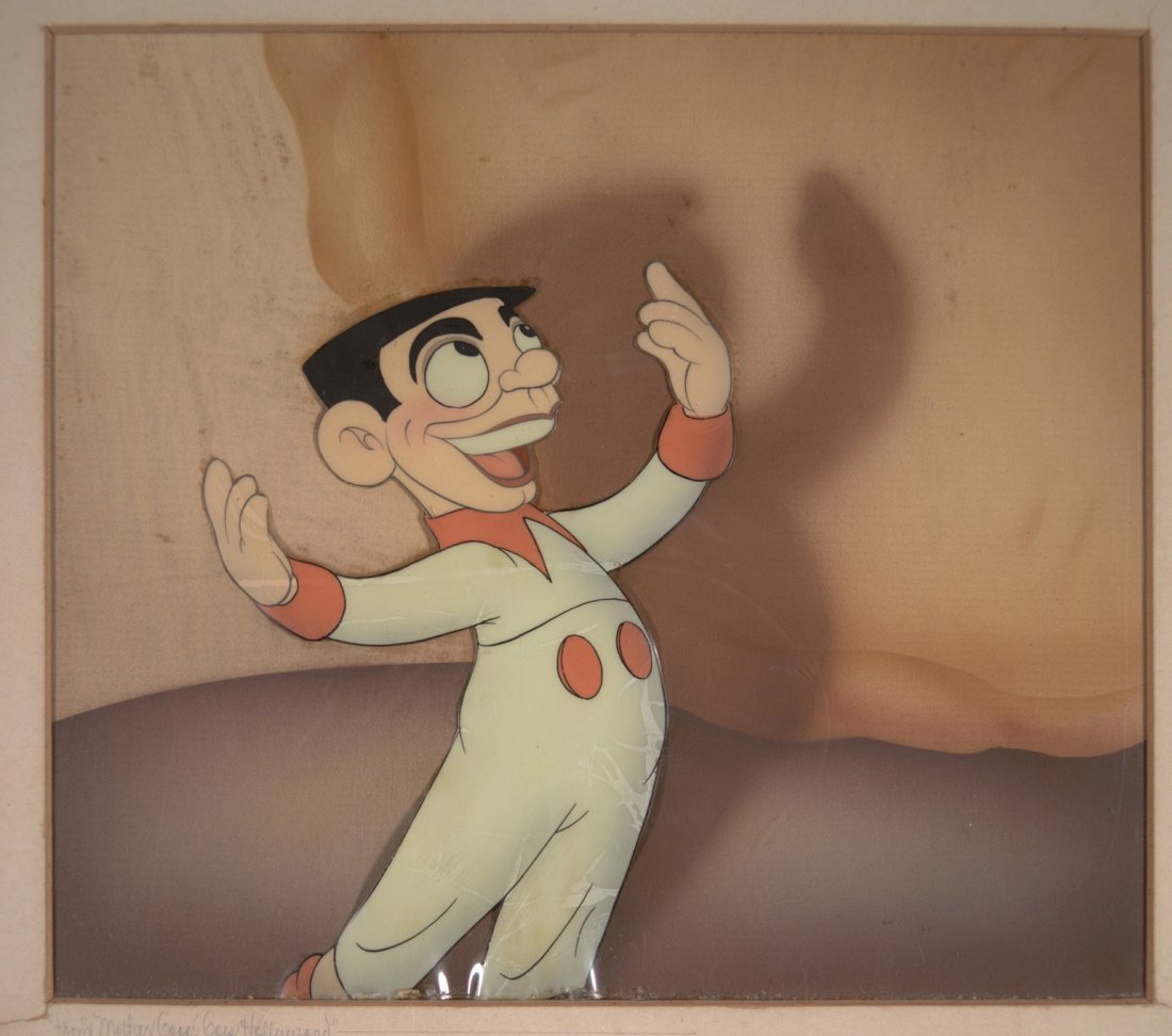 Mother Goose Goes Hollywood: Eddie Cantor Walt Dis: Mother Goose Goes Hollywood: Eddie Cantor Walt Disney Studios Circa 1938 Painted Animation Production Cel Sold on Behalf of the University of South Florida Libraries Museum Charles Mahan Collection of