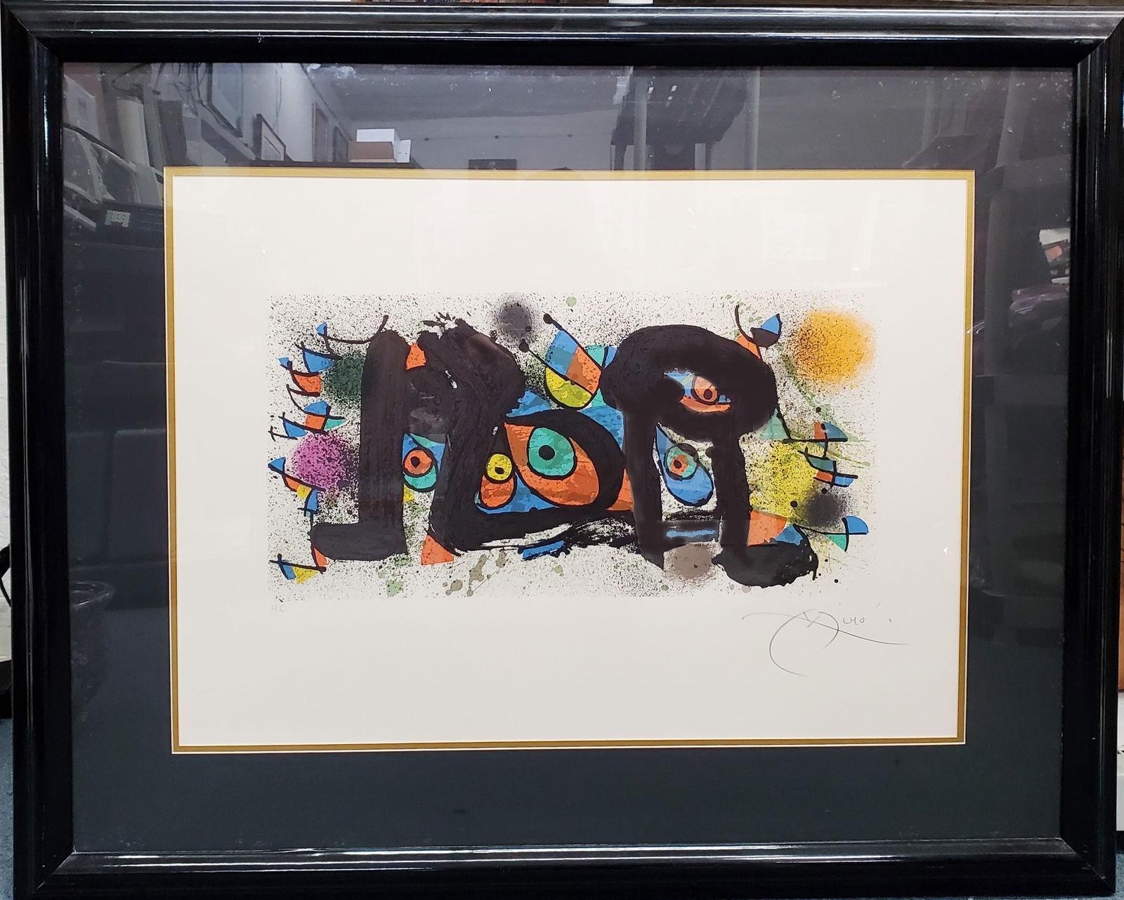 Joan Miro Pencil Signed Hors d'Commerce HC Lithograph (1 of 8)
