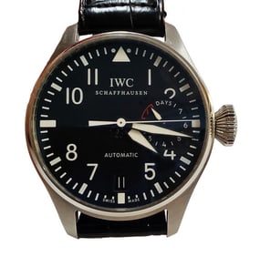 IWC Big Pilots Watch IW500401 Big Crown 7 Day Automatic Watch Box Papers