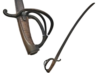 Dutch Light Cavalry Troopers M1813 No. 2 Sword Cutlass