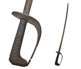 US Cavalry Antique Unusual Saber WWI Or Earlier Sword