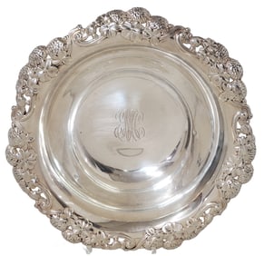 Tiffany & Co Sterling Silver 10in Clover Bowl 17.06ozt