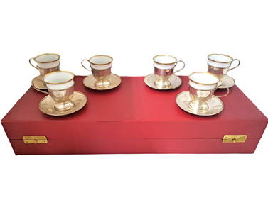 Large Cartier Sterling Silver Espresso Coffee Set In Fitted Box 12.9OZT (1 of 7)